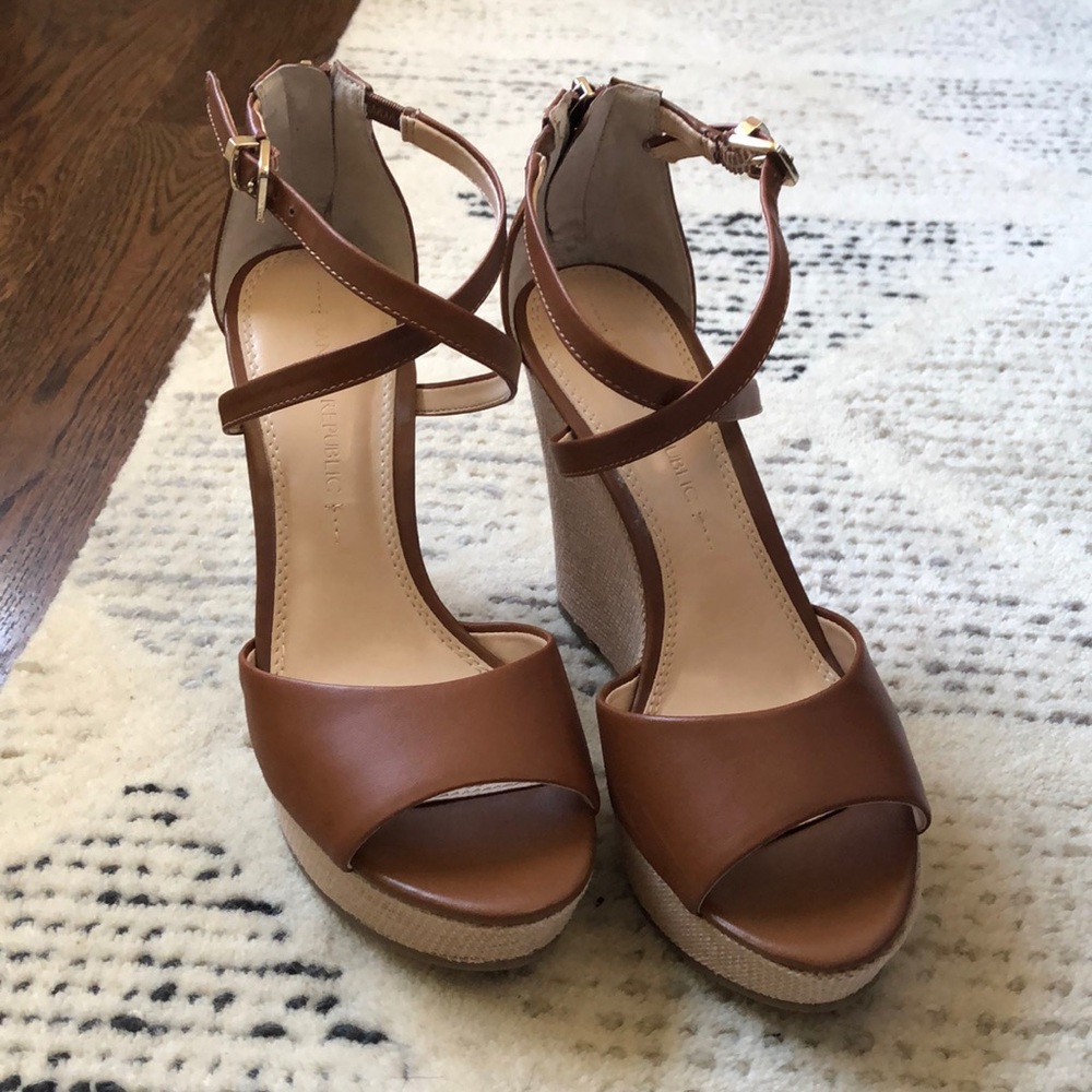 Banana Republic Wedge Sandals